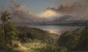 Frederic Edwin Church View of Cotopaxi USA oil painting artist